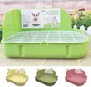 Pets Rabbit Toilet Square Bed Pan Potty Trainer Bedding Litter Box for Small Animals Cleaning Supplies Drop Ship9448156