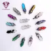 Natural Red Stone Dragon Claw Pendant med 15 mm Big Gem Stone Crystal Ball Beads Alloy Man Woman Pendant Halsband Partihandel gratis frakt