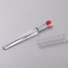 Makeup Brushes 1PCS Portable Silicone Lip Brush With Cover Soft Multifunctional Applicator Lipstick Lipgloss Eyeshadow