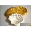 Moules 3D coquille de palourde étoile de mer Sile moule pour argile polymère et décoration de gâteau poisson bricolage livraison directe bijoux bijoux outils Equi Dhgarden Dhn7A