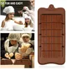 Cavity Breakapart Chocolate Mold MAL Tray Non -Stick Silicone Protein and Energy Bar Candy Molds Food Grade9050957