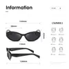 Güneş Gözlüğü Aevogue Kadın Gözlük Moda Erkek Aksesuarları Cateye Renkli Çerçeve Açık UV400 AE1570