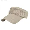 Chapeaux à bord large chapeaux de seaux nouvelles femmes anti-uv chapeaux de soleil respirable top top top top cœuf pour hommes tennis golf fonctionnant voyage de plage sport extérieur hatl231221