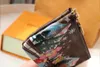 LL10A Christmas Nouveau portefeuille de mode pour hommes et femmes portefeuille de haute qualité Classic Vintage Credit Card Sac Key Mini Wallet Livraison gratuite