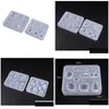 Molds Gem Resin Mold Cabochon Sile Molds Fruit Cherry Mod Uv Epoxy Craft Jewelry Pendant Earring Charm Making Drop Delivery Dhgarden Dhfm0