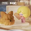 Hitta Unicorn Rico Happy Friends Together Series Blind Box Pet Animals Kawaii Action Figures Mystery Christmas Gift Kid Toy 231220