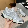 Designerski trener swobodny buty ze skórzaną skórzane nakładki na platformę mody damską Sneaker Buty zewnętrzne Popsicle Casual Zipper Buty 36-42