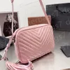 Design of a new camera bag with solid wave shaped tassels classic handbag High quality bag new all-shoulder crossbody bag womens handbag Multi pocket bag