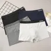 Calzoncillos 4 unids/lote 95% algodón bragas para hombres Boxershorts ropa interior masculina pantalones cortos suaves alta calidad Sexy calzoncillos Boxer transpirables