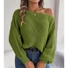 Panels pour femmes couleur Couleur décontractée découpe une ligne pull froid en coton sweatshirts pour femmes à glissière sans capuchon