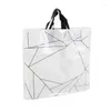 ラップギフトラップショッピングバッグの衣料品ハンドバッグは印刷できますロゴプラスチック製肥厚便利な大きなサイズのパッケージファッション10pcs/lot