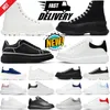 alexander sneaker mcqueens mc queen Real Pics on Description diseñador de zapatos casuales hombres mujeres plataforma zapatillas de deporte gamuza para hombre Tainers al aire libre