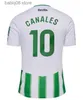 Fans toppar Tees 2324 Real Betis Soccer Jerseys Copa del Rey Final Away Joaquin Biglesias Camiseta de Futbol Juanmi Estadio La Fourth 2023 2024 Special 4th Kids Goa