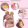 BIKAB School Bags for Girls School Backpack 16" Champagne Sequins School Supplies for Girls Backpacks for School Teenagers Girls 231220