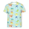 T-shirts pour hommes Xenoblade Chronicles T-shirt en polyester pour hommes Nopon Gang Basic Summer Chemise fine de haute qualité Fluffy