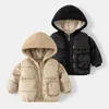 Giubbotto per bambini cappotto con cappuccio per ragazzi per ragazzi giacca senza maniche autunno patkas leggero cappotto per il corpo del corpo abbigliamento per adolescenti 231221 231221