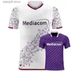 Fans toppar tees 2023 2024 Fiorentina fotbollströjor