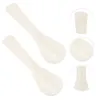 Colheres de 2 PCs colher casca máscara de concha de cozinha de cozinha gadgets agitar louça de mesa