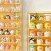 Blind Box Storage 8 Layers Large Space Display Cabinet Hanging Wall Mounted Acrylic Transparent Lid Dolls Showing 231221