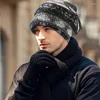 Basker vinter hattar unisex slouchy beanie plysch varm stickad utomhus mode mjuk vindtät hatt