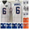 College Florida Gators College-Football-Trikot auf Lager 6 Jeff Driskel 15 Tim Tebow 22 Emmitt Smith 81 Aaron Hernandez Stickerei Ed J