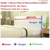 Bed Headboard Cover Thicken Velvet Bed Headboard Slipcover for Twin Queen King Size Beds Dustproof Protector Bed Head Covers 231221