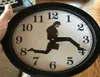 Ministerstwo Silly Walk Wall Clock Decor Home Decor Nowatorski zegarek Ściany Zabawny spacer Silent Mute Clock Drop H09223138469