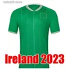 Fanów TOPS TEE 2023 2024 IRLANLAND SOCCER Jerseys Kit Doherty Duffy 23 24 Drużyna narodowa Brady Keane Hendrick McClean Football Shirt Men Kids Mundlid