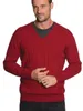 Men s Lightweight Merino Wool V Neck Sweater 231220