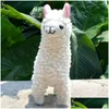 ぬいぐるみのぬいぐるみkawaii alpacaぬいぐるみおもちゃ23cmアルパカッソllamaぬいぐるみ動物人形日本のおもちゃの子供時代