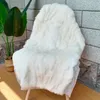 1st Tjocken Rabbit Fur Plush Filt mjuk päls Bekväm soffa Nap Rugs Bedroom Warm Home Decor 100x50cm 231221