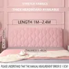 Thicken Quilted Bed Head Cover Velvet Plush Headboard Covers Soft Solid Color Beds Back Protector Slipcovers Washable Home Decor 231221