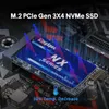 Kingspec M2 NVME SSD 128GB 256 ГБ 512 ГБ 1 ТБ жесткий диск M.2 2242 PCIE M2 NMVE Внутренний твердотельный диск для рабочего стола для ноутбука 231220