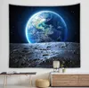 Tapestries Moon Stars Tapestry Wall hangende hippie hekserij Tapiz Farmhouse Decor Tenture Tapisserie Beach Boheems Custom