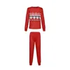 Vêtements de l'année de Noël Famille de Noël Pyjamas Set Mother Pather Kids Matching Tenics Baby Raiper Soft Sleepwear Family Look 231220