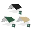 Ripari 4x3M Tenda da sole Impermeabile Tarp Tenda Ombra Baldacchino Parasole UV50 + 19 Appeso Campeggio esterno Picnic Spiaggia Riparo per il sole Protezione solare