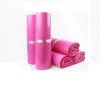 wholesale 1013 inches pink poly mailing bags plastic envelope express 2535cm courier bags 100pcs lot wholesle ZZ