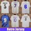 Fãs Tops Tees 2012 2013 RAUL Mens Retro Soccer Jerseys Alonso Seedorf Zidane Cannavaro Kaka Sergio Ramos Camisa de futebol