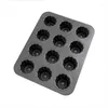 Baking Moulds Carbon Steel 12 Cavity Non-Stick Cannele Bordelais Fluted Mould Pudding Mold Cupcake Muffin Pan Kitchen Tools