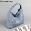 Diseñador Bottegaaveneta Bags Hobo Jodies 7a Cuero genuino grande para mujeres a la altura de las mujeres a la moderna y atmosférica capacidad de mano tejida de doble cara y Women'SQQ QQ