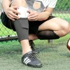 Ein Set Fußball-Schutzsocken mit Tasche für Fußball-Schienbeinschoner, Beinschutz, Wadenärmel, Erwachsene, Kinderschutz, Stützsocke 231220