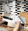 Selfadhesive Marble Wallpaper Crystal Film Stickers Home Renovering Kök och badrumsdekoration Vattentäta väggbakgarna1534740