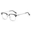 CH Cross Sunglasses Frames Designer Luxo Chromes Womens Novo óculos de óculos de óculos Miopia Proteção para os olhos Lente plana Coração 2024 de alta qualidade O0M6