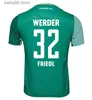 ファントップスTEES 2023 2024 Werder Bremen Soccer Jerseys Kownacki Keita Borre Friedl Stark Stage Bittencourt Ducksch 23 24フットボールの男性とキッズシャツ