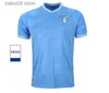 Fans bovenaan T -stukken 2023 Lazio Immobile Soccer Jerseys Maglie 23 24 Immobile Luis Bastos Badelj Sergej Lucas Jcorrea Zaccagni Marusic Men Kids Kit voetbalshirt 10e Anni