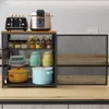 Kitchen Storage Home Racks Holders Multifunctional Dish Countertop Shelving Household For Dishes Cupboards Boxes