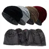 Berets Mens Winter Warm Slouchy Beanie Thicken Baggy Hat Fleece Lined Knit Skull Cap Ski Oversized Knitted For Women