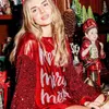 2023クリスマススカートの女性服ファッションスコーブルパッチワーク印刷ドレス231221