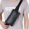 Véritable cuir Fanny taille Pack hanche Bum sac pour hommes voyage décontracté coque de téléphone portable véritable peau de vache sac à main poitrine ceinture 231220