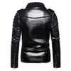 Fourrure pour hommes Fausse fourrure hommes hiver épais chaud polaire veste en cuir manteau hommes moteur Biker Faux PU vestes vêtements d'extérieur décontractés militaires hommes manteaux S-5XL 231220